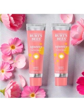2 Burt’s Bees Sweet Peach Squeezy Tinted Balms